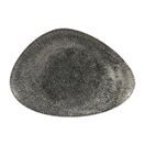 Churchill Studio Prints Raku Triangular Plates Quartz Black 356mm additional 1