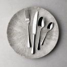 Churchill Studio Prints Stone Coupe Plates Agate Grey 260mm additional 4