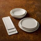 Churchill White Organic Walled Plates 257mm additional 2