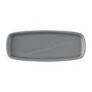 Churchill Emerge Seattle Grey Oblong Plates 254x77mm additional 2
