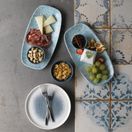 Churchill Med Tiles Oblong Plates Aquamarine 352x187mm additional 3