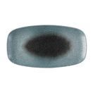 Churchill Raku Duo Chefs Oblong Plate Topaz Quartz 348x189mm additional 1