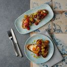 Churchill Vintage Prints Med Tiles Aquamarine Coupe Plate 260mm additional 2