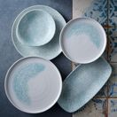 Churchill Vintage Prints Med Tiles Aquamarine Round Dish 168mm additional 3
