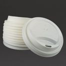 Vegware VLID79S Compostable Coffee Cup Lids 225ml / 8oz additional 2