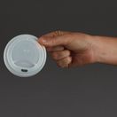 Vegware VLID79S Compostable Coffee Cup Lids 225ml / 8oz additional 4