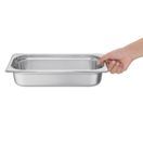 Vogue Stainless Steel 1/3 Gastronorm Tray - 65mm 2.5Ltr additional 5