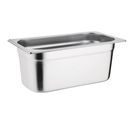 Vogue Stainless Steel 1/3 Gastronorm Tray - 100mm 3.7Ltr additional 1