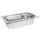 Vogue Stainless Steel 1/4 Gastronorm Tray - 65mm 1.7Ltr additional 1