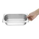 Vogue Stainless Steel 1/4 Gastronorm Tray - 65mm 1.7Ltr additional 5