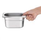 Vogue Stainless Steel 1/9 Gastronorm Tray - 100mm additional 5
