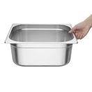 Vogue Stainless Steel 2/3 Gastronorm Tray - 150mm additional 5