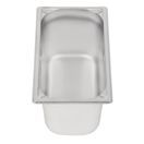 Vogue Heavy Duty Stainless Steel 1/3 Gastronorm Tray - 150mm 5.7Ltr additional 2