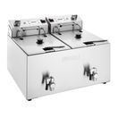 Buffalo Double Electric Fryer with Timer 2x8Ltr additional 1