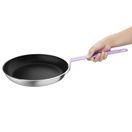 Hygiplas Aluminium Non-stick Teflon Platinum Plus Frying Pan with Purple Handle 28cm additional 2