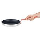 Hygiplas Aluminium Non-stick Teflon Platinum Plus Frying Pan with Red Handle 28cm additional 5