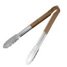 Hygiplas Colour Coded Brown Serving Tongs 300mm additional 1