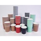 Fiesta Recyclable Coffee Cups Ripple Wall Red 225ml / 8oz additional 2