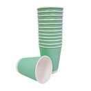 Fiesta Recyclable Coffee Cups Ripple Wall Turquoise 225ml / 8oz additional 5