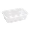 Fiesta Recyclable Plastic Microwavable Containers with Lid additional 4