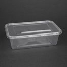 Fiesta Recyclable Plastic Microwavable Containers with Lid additional 5