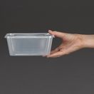 Fiesta Recyclable Plastic Microwavable Containers with Lid additional 43
