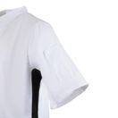 Whites Nevada Unisex Chefs Jacket Black &amp; White - Short Sleeve additional 31