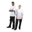 Whites Nevada Unisex Chefs Jacket Black &amp; White - Short Sleeve additional 8