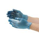 Hygiplas Powder-Free Vinyl Gloves Blue additional 2