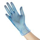 Hygiplas Powder-Free Vinyl Gloves Blue additional 10