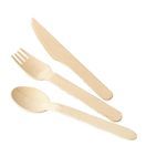 Fiesta Compostable Wooden Dessert Spoons additional 2