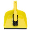Jantex Dustpan &amp; Brush Set - Yellow additional 3
