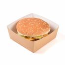 go-pak Kraft 4" Square Tray additional 2