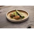 Olympia Canvas Flat Round Plates Sienna Rust 180mm additional 8