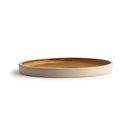 Olympia Canvas Flat Round Plates Sienna Rust 180mm additional 2