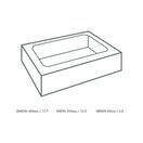 Vegware Large Sandwich Platter Box &amp; Insert - VWPLATL additional 3