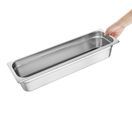 Vogue Stainless Steel Gastronorm 2/4 Tray 100mm additional 5
