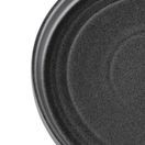 Olympia Cavolo Flat Round Plates Textured Black 220mm additional 5
