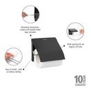 Brabantia Renew Toilet Roll Holder Matt Black additional 3