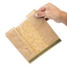 Vegware VNWB8.5 Compostable Kraft Sandwich Bags With PLA Window additional 2