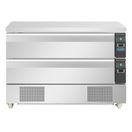 Polar U-Series Double Drawer Dual Temperature Counter Fridge Freezer 6xGN additional 3