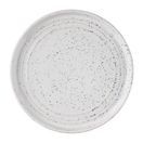 Olympia Cavolo Flat Round Plates White Speckle 180mm additional 1