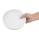 Olympia Cavolo Flat Round Plates White Speckle 180mm additional 7