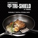 Vogue Tri-Shield Stainless Steel Frying Pan with Clad Coating 20cm additional 2