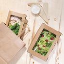 Fiesta Salad Box with PET Window - 1200ml additional 2