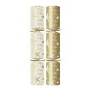 Swantex 10" Gold Dazzling Star Christmas Crackers - Contents 1 C500-GDZ-1 additional 1