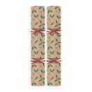 Swantex 10" Kraft Jolly Holly Christmas Crackers - Contents 1 C1000KJH-1 additional 1