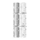 Swantex 10" Silver Dazzling Star Christmas Crackers - Contents 1 C500-SDZ-1 additional 1