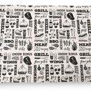 Vegware 400 x 300mm Grill Theme Printed Greaseproof Papers  additional 2