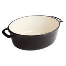 Vogue Black Oval Casserole Dish 6Ltr additional 2